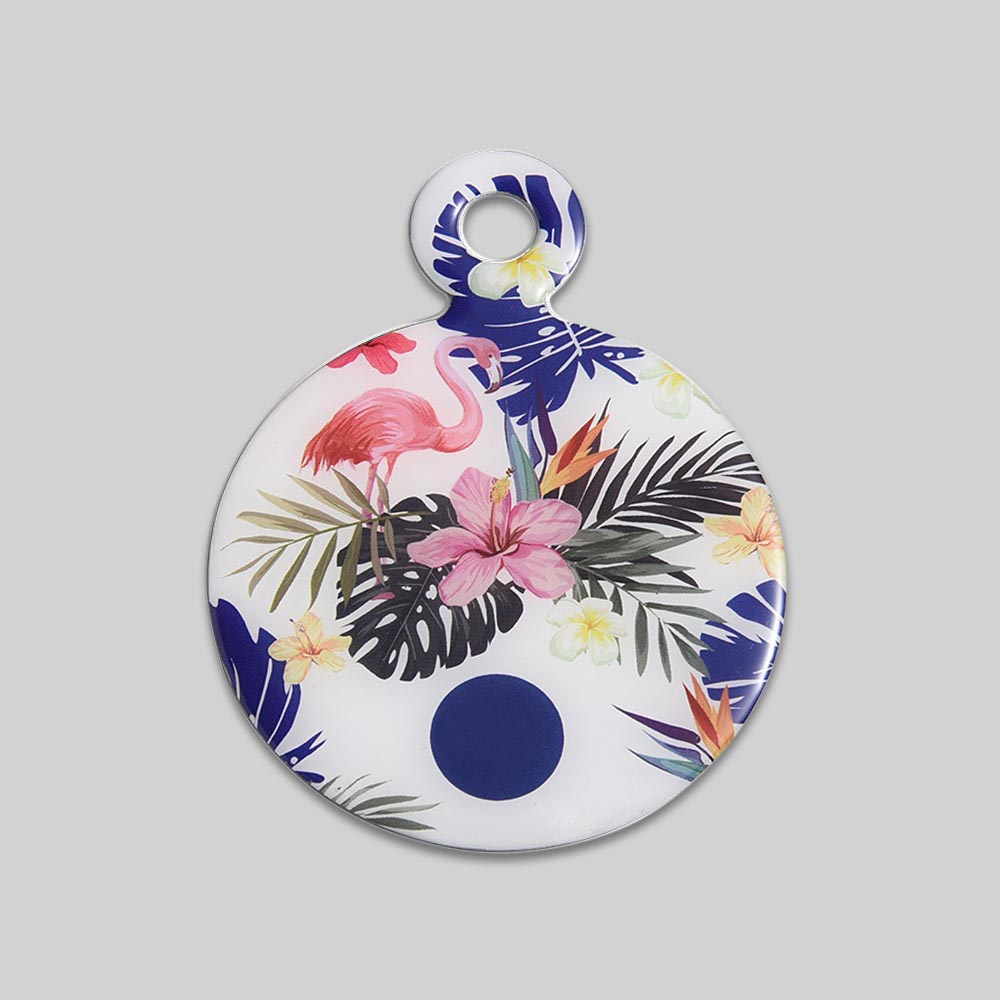 鏡子連仿皮套